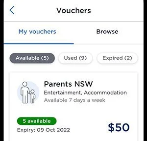 Where to use your Parents NSW Vouchers this month!