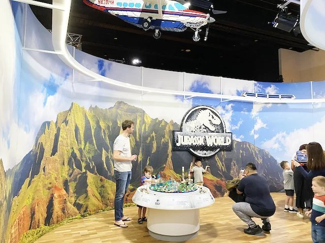 Jurassic World by Brickman at Australian Museum in Sydney