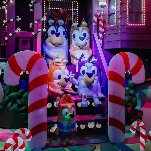 Bluey’s Christmas Windows - Myer Christmas Windows Melbourne 2023