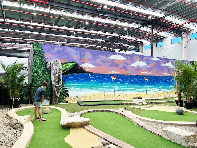 The Beaches Putt Putt at Precision Golf Cromer - Review