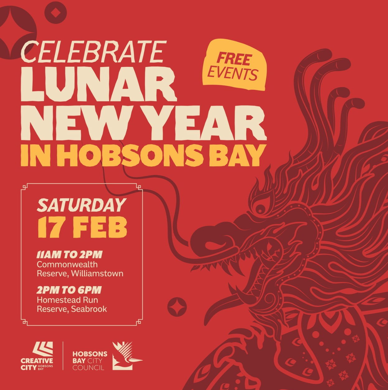 Celebrate Lunar New Year 2024 with Hobsons Bay City Council