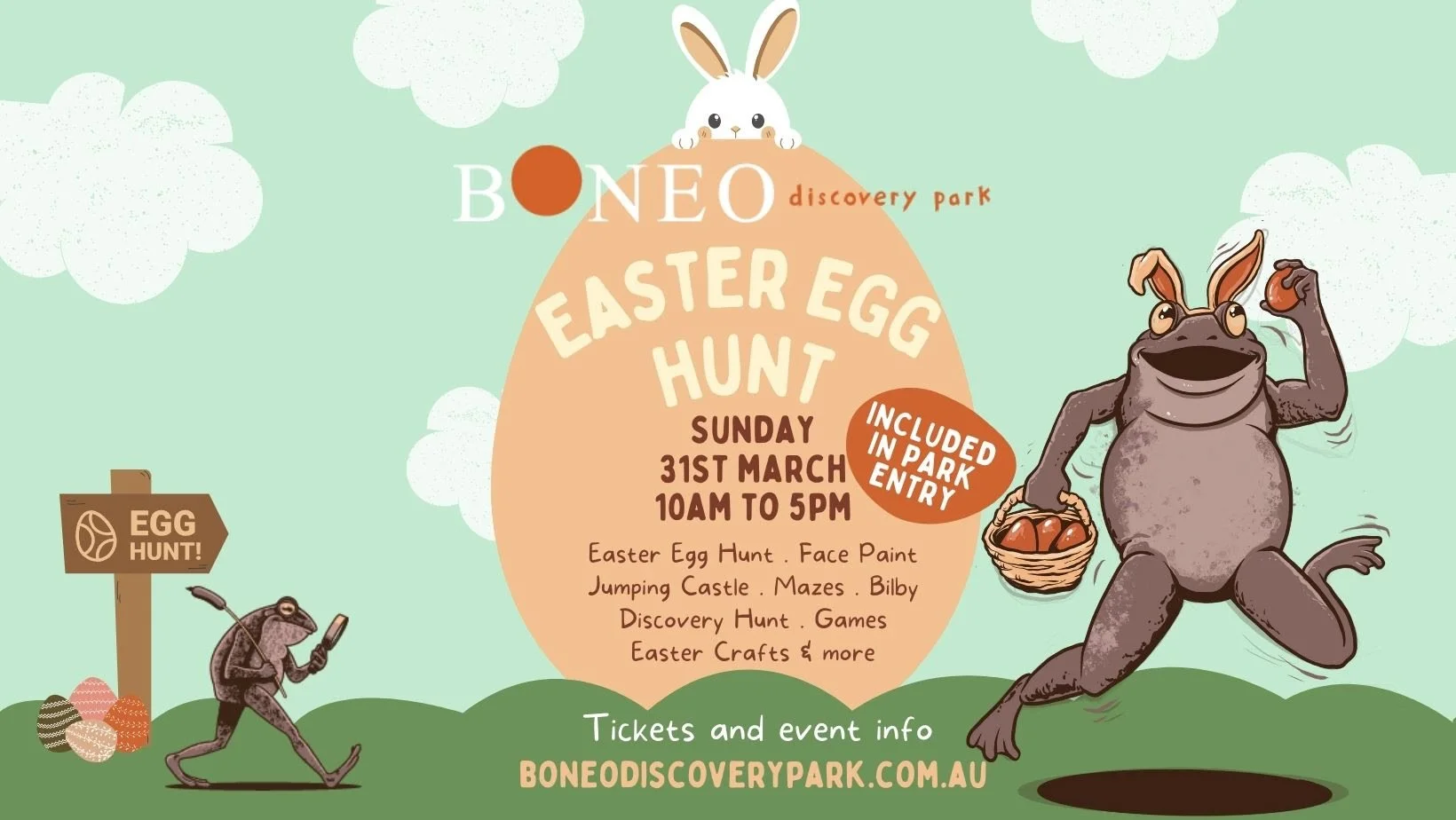 Hop into Easter fun at Boneo Discovery Park!