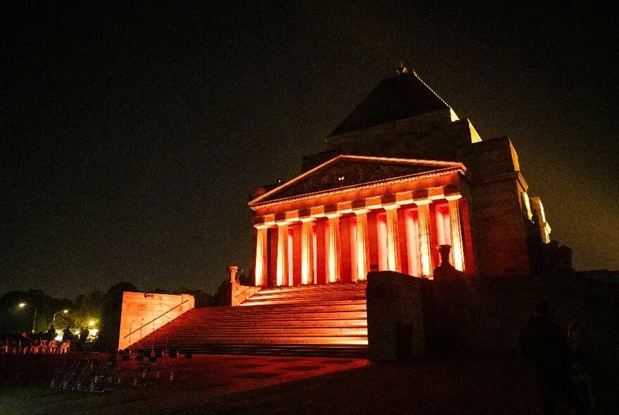 ANZAC Day 2024 Dawn Service at the Shrine of Remembrance