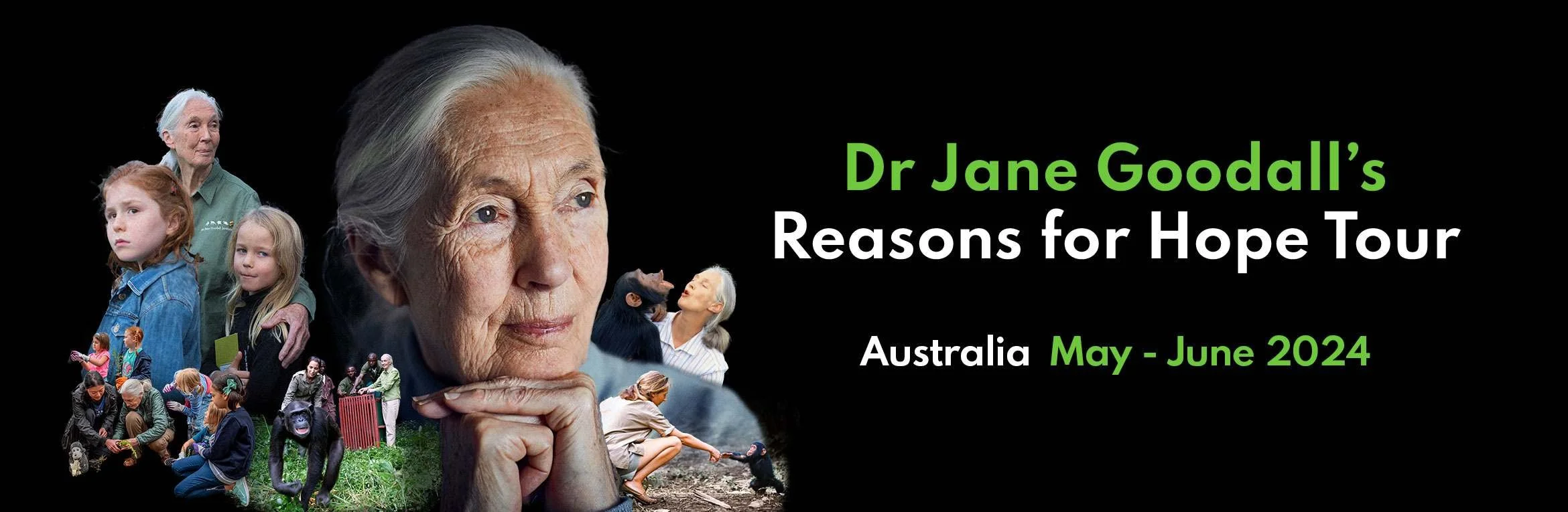 Dr Jane Goodall at Adelaide Town Hall