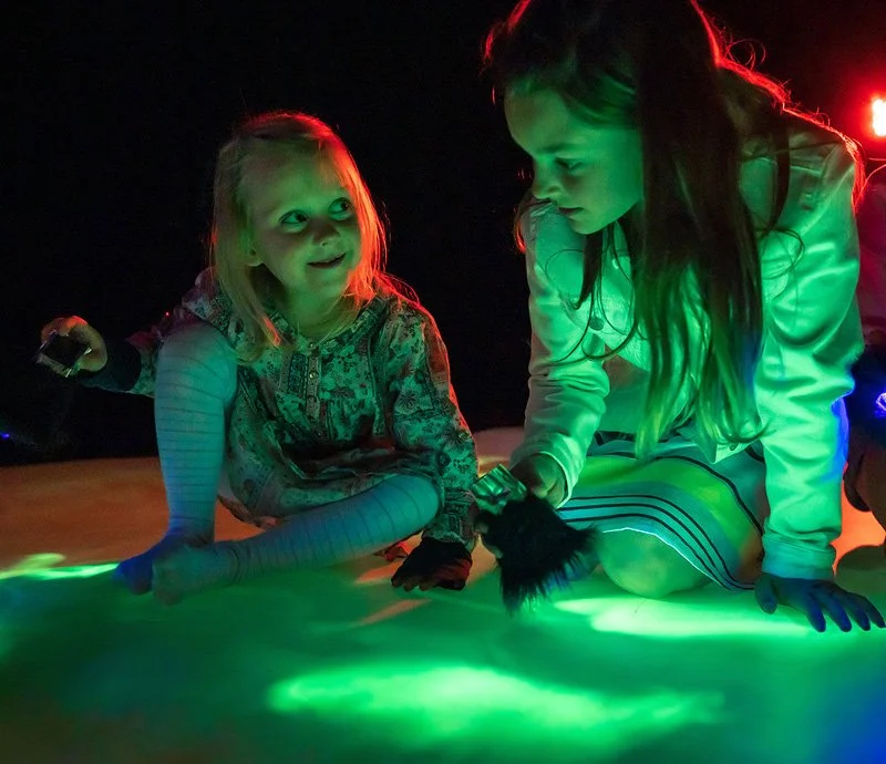 Sea of Light - An interactive installation by Patch Theatre at  Arts Centre Melbourne