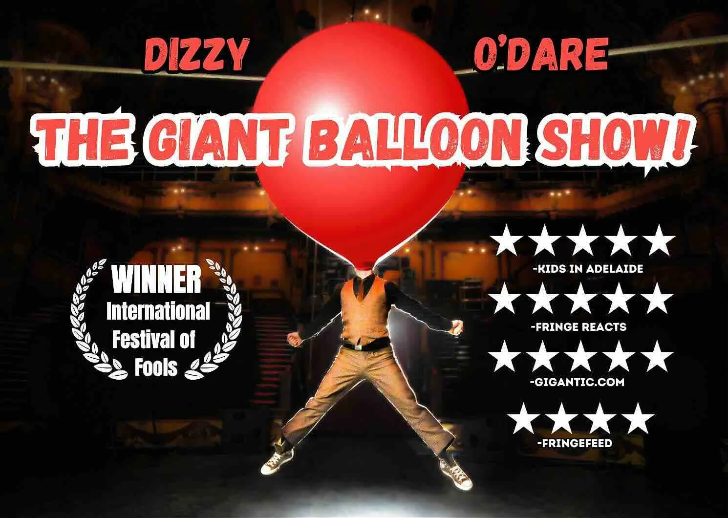 The Giant Balloon Show at the Village Green Festival Garden