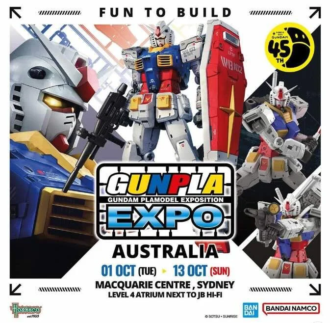 Gunpla Expo Australia 2024 in Macquarie Centre