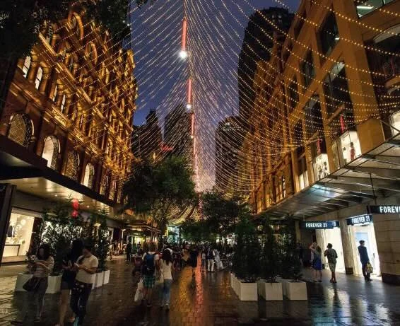 Canopy of Light Pitt Street Mall (Free)