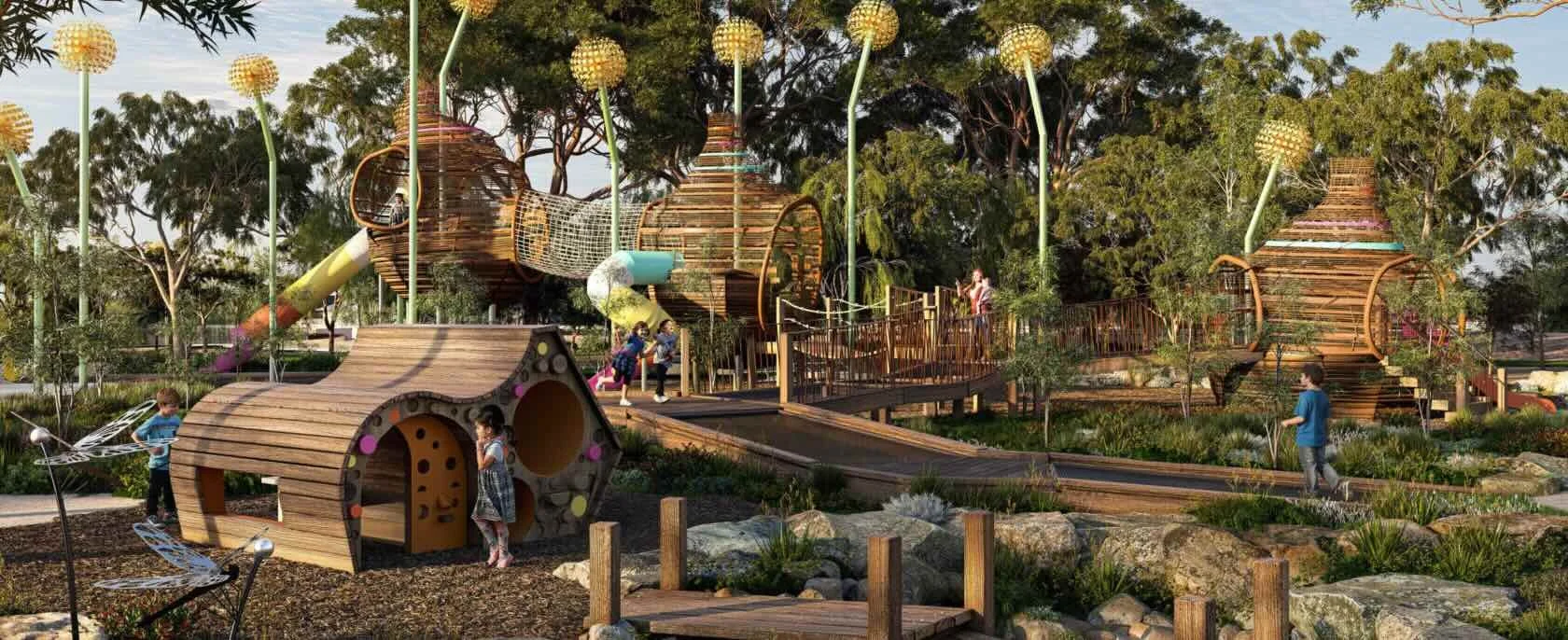 [Melbourne] Woodlea launches first of its kind all-ability access Hazelwood Park in Melbourne’s outer West