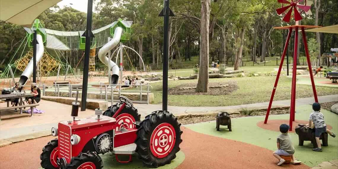 St Ives Showground Regional Playground - St Ives