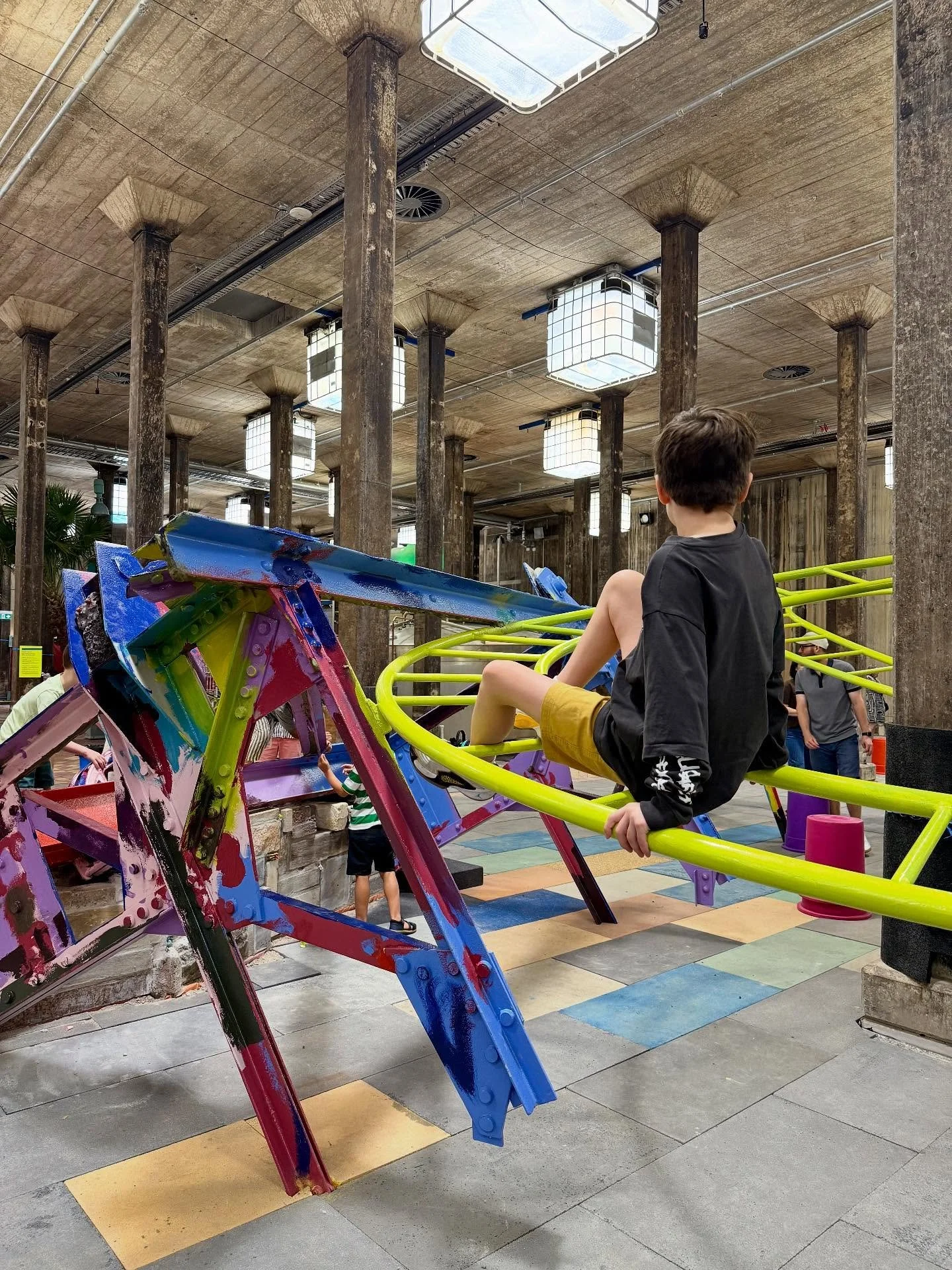 #sydney REVIEW - Mike Hewson - The Key&rsquo;s Under the Mat at the Art Gallery of NSW - Naala Badu building (North). 

Known for his &lsquo;risky&rsquo; playground Rocks on Wheels in Melbourne, Mike Hewson brings a brand new hands-on installation an