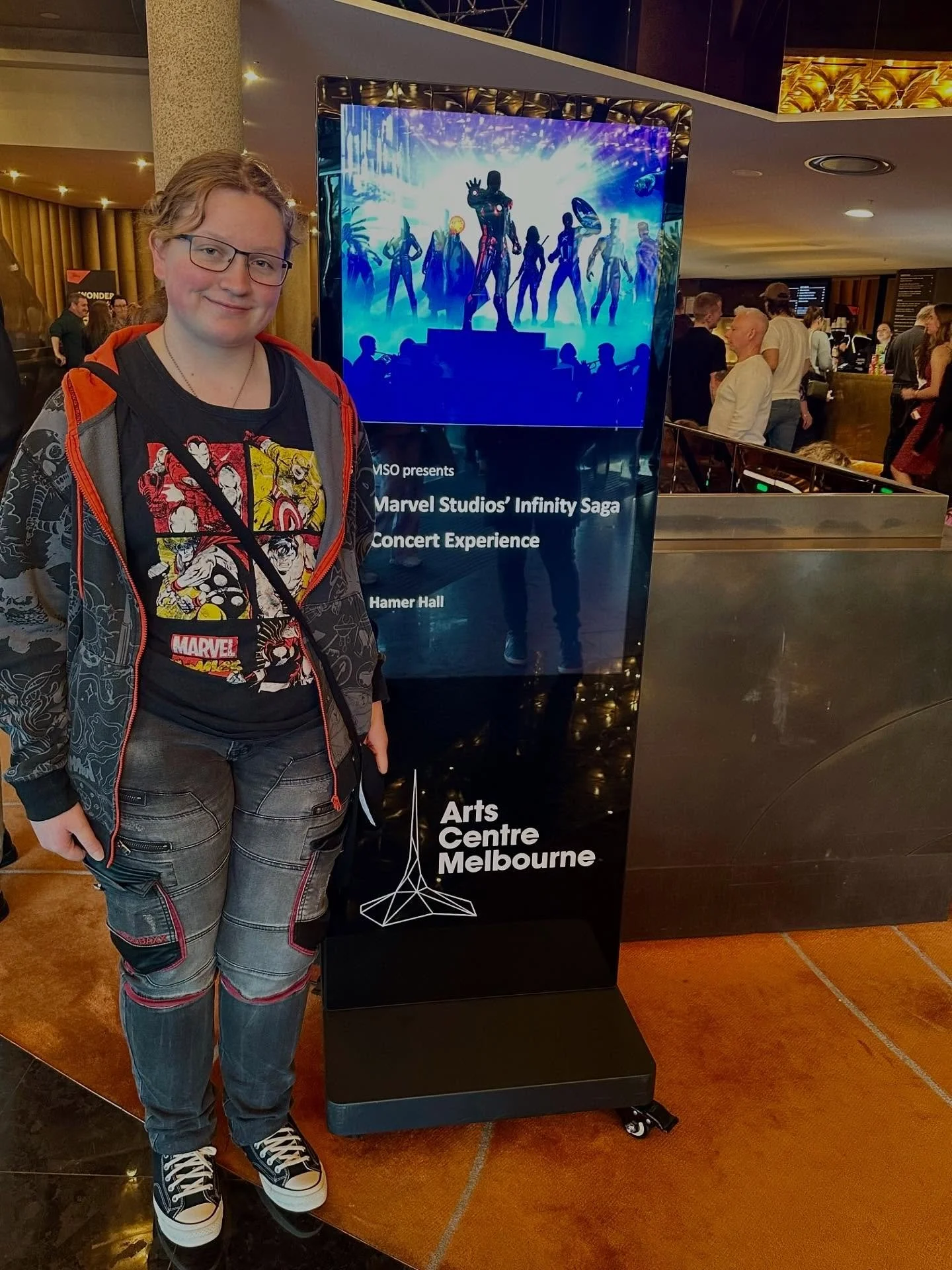 #melbourne Anastasia and Renata headed to @artscentremelbourne yesterday to check out the latest @melbournesymphonyorchestra concert &lsquo;The Infinity Saga Concert Experience&rsquo;.

Don&rsquo;t want to miss the next big event, show or activity? H