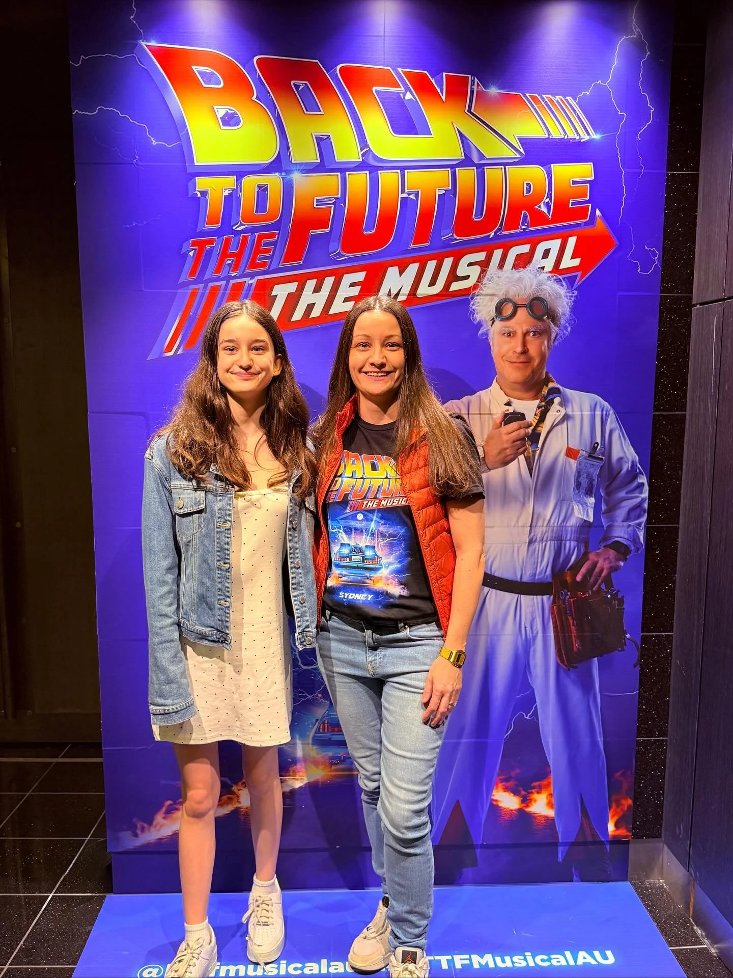 #sydney REVIEW - Back to the Future The Musical Australia at the Sydney Lyric Theatre.

I went back to Back to the Future: The Musical during the second week of the holidays with Miss, as promised, and she absolutely loved it! I dressed as Marty and 