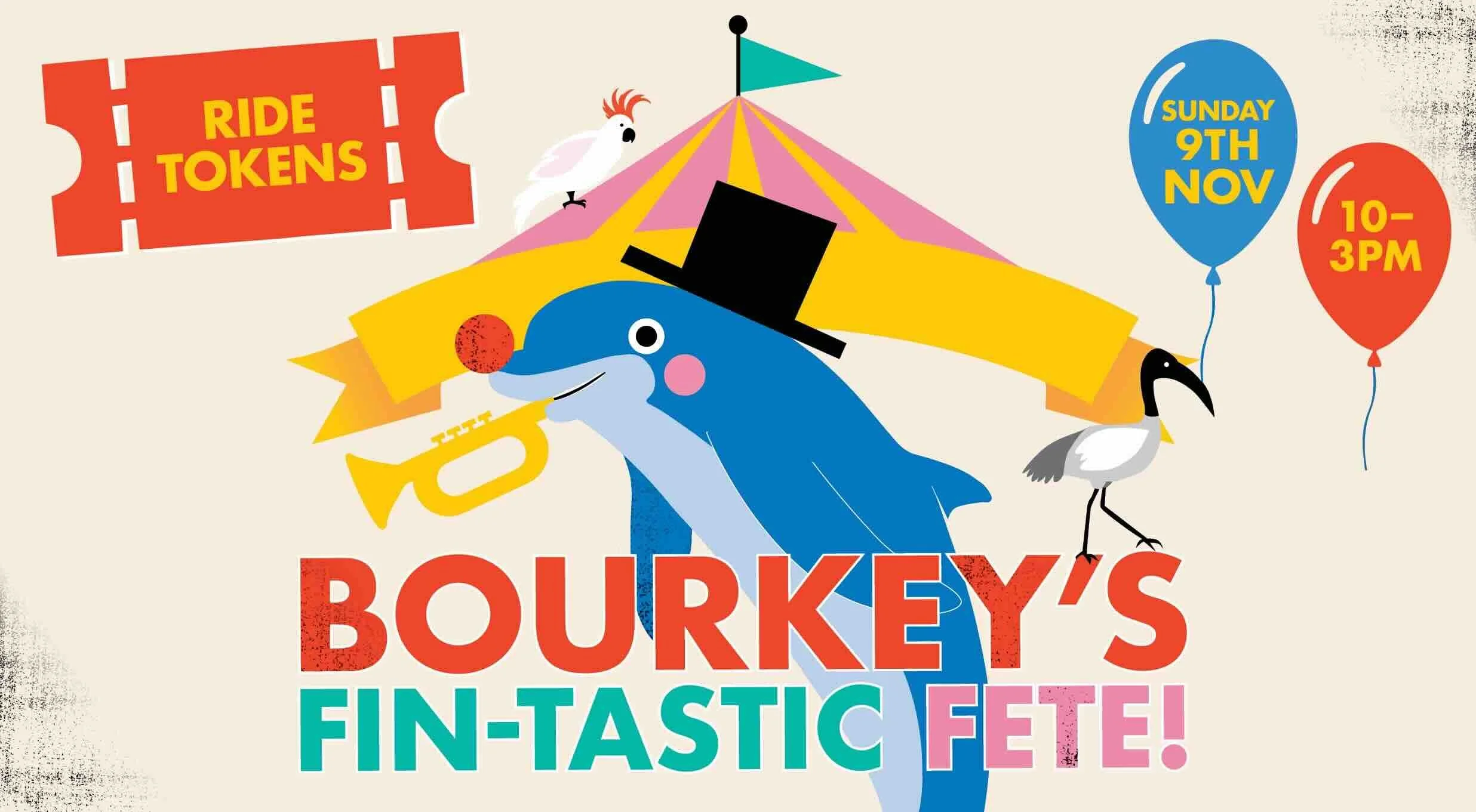 Bourkey’s Fin-tastic Fete (Free)