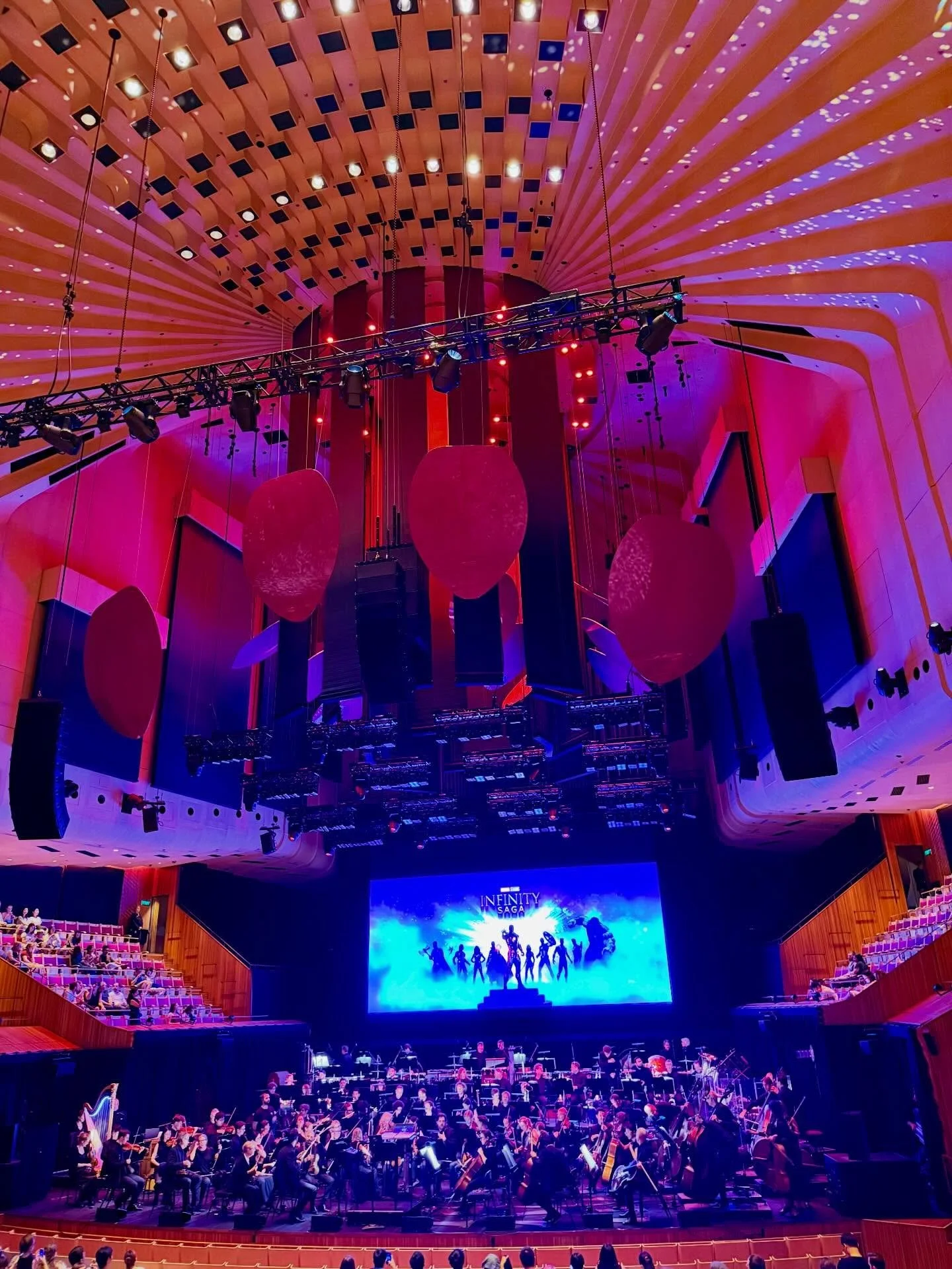 #sydney REVIEW &ndash; Marvel Studio&rsquo;s Infinity Saga Concert Experience presented by the Sydney Symphony Orchestra at the Sydney Opera House.

We headed to the Sydney Opera House last Saturday to experience the Marvel Studio&rsquo;s Infinity Sa