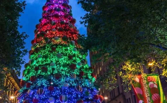 Martin Place Christmas tree