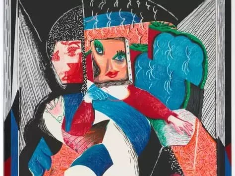 David Hockney: Portraits in Print