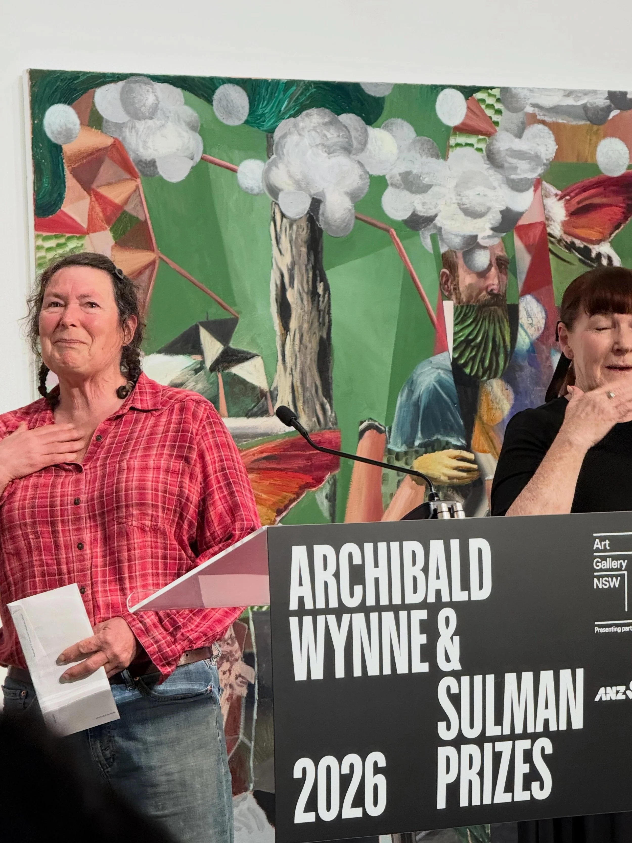 #Sydney REVIEW - Archibald, Wynne and Sulman Prizes 2026 at the Art Gallery of NSW.

One of my favourite art days of the year and my favourite work ended up taking out the Sulman Prize!

This year&rsquo;s Archibald Prize winner went to Richard Lewer 