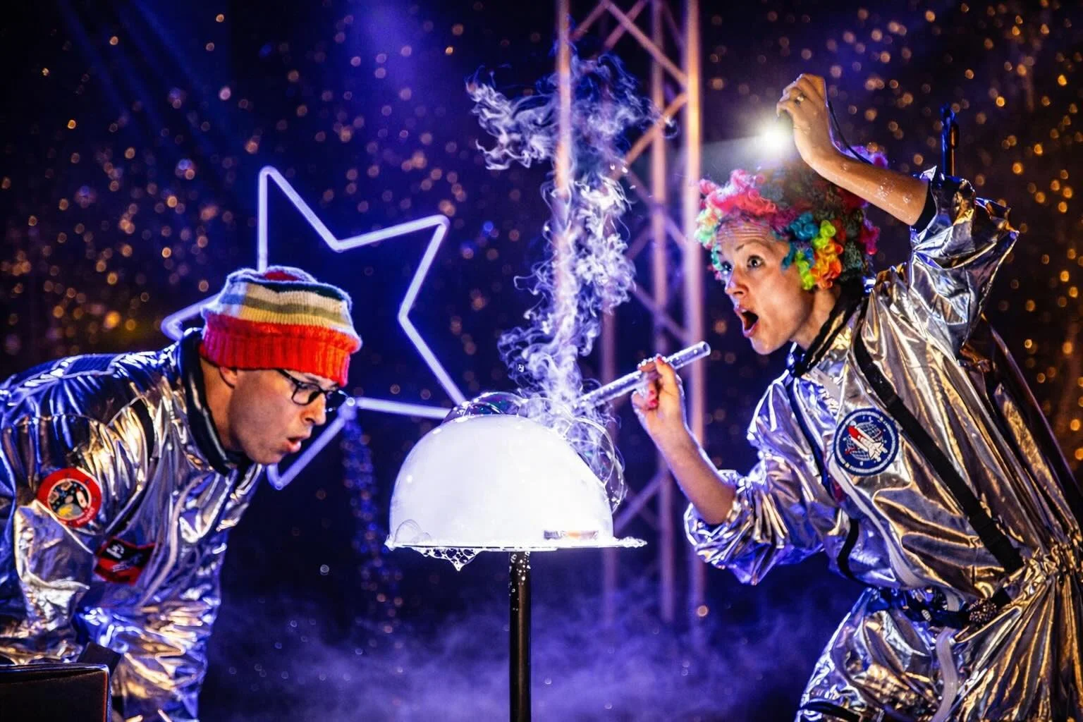 The Big Bubble Show.... In Space!