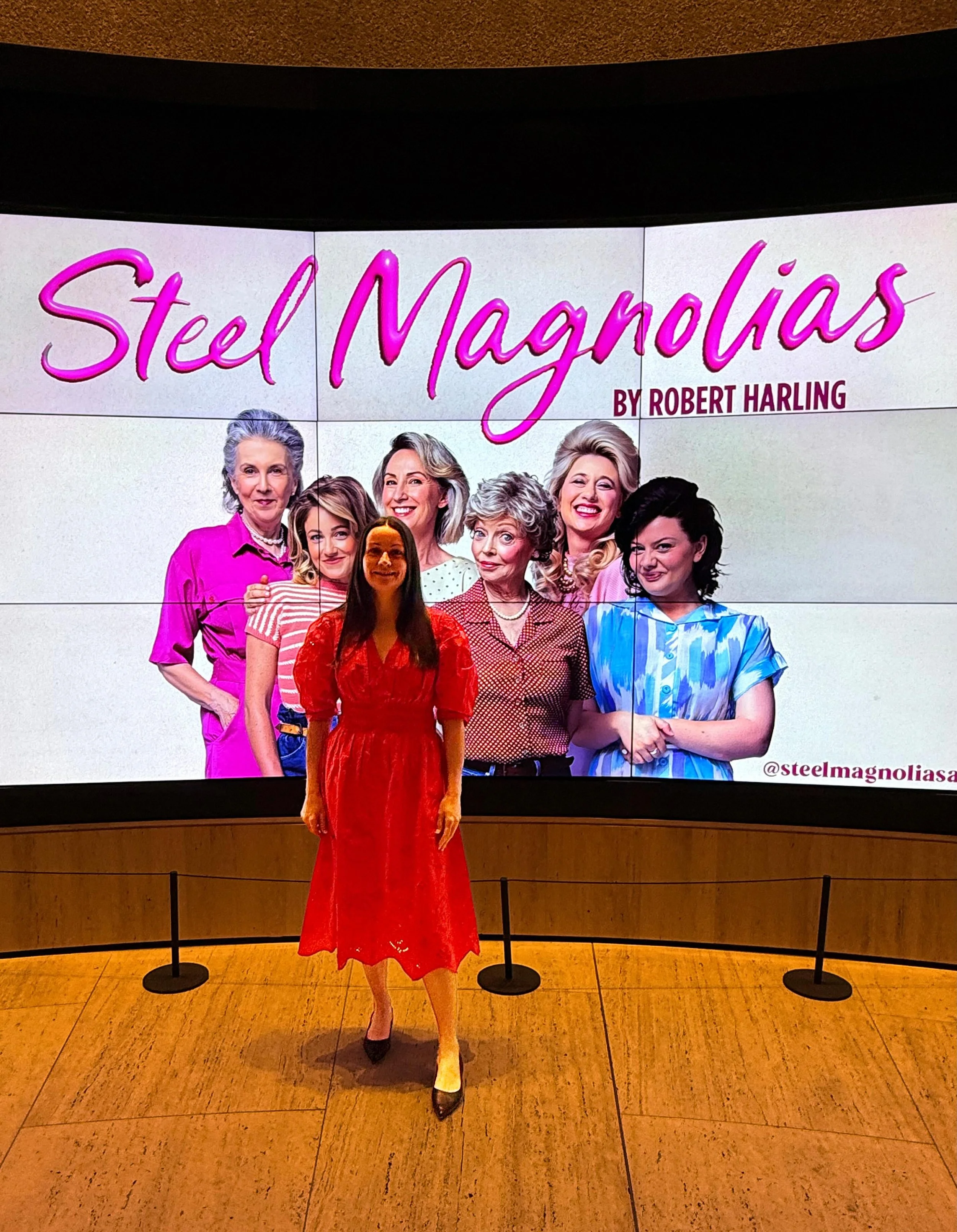 #Sydney REVIEW &ndash; Steel Magnolias at the Theatre Royal Sydney, playing until this Saturday 30 May.

Miss and I took ourselves into the city last night to see Steel Magnolias and thoroughly enjoyed it! Based on the iconic 1980s movie, this play s