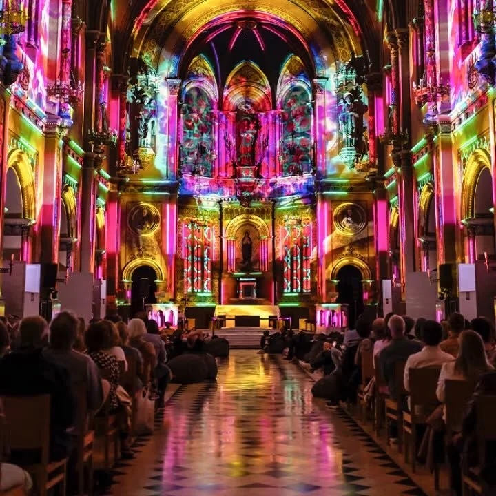 Eonarium Genesis: An Immersive Light Show at Pilgrim Uniting Church
