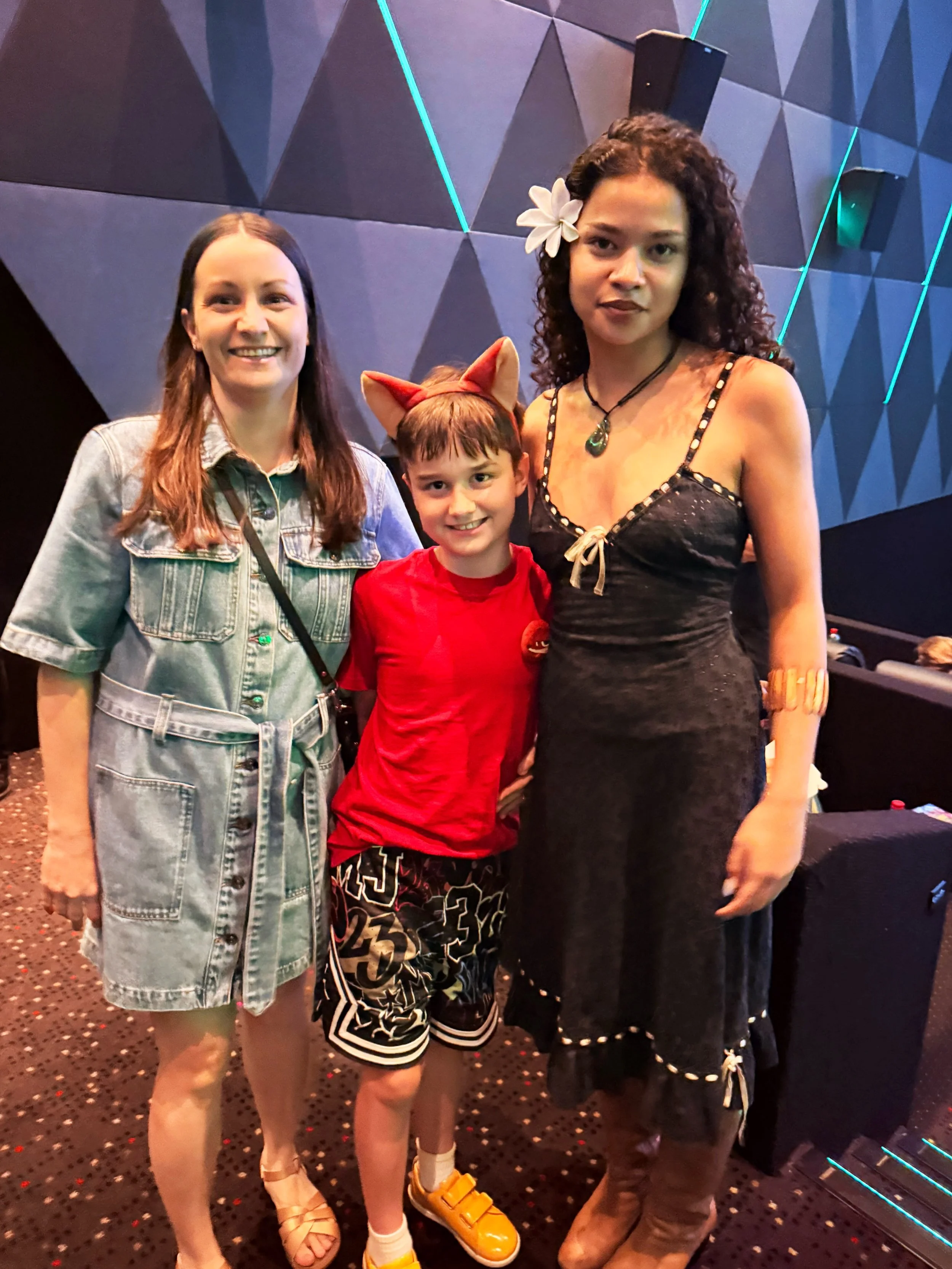 Our Moana, @catherinelagaaia 🌊 We knew she was the one then, and we loved seeing her shine as Moana in this year&rsquo;s live-action film. 🌺

* Photo from last year&rsquo;s Zootopia 2 exclusive preview screening @disneyaunz