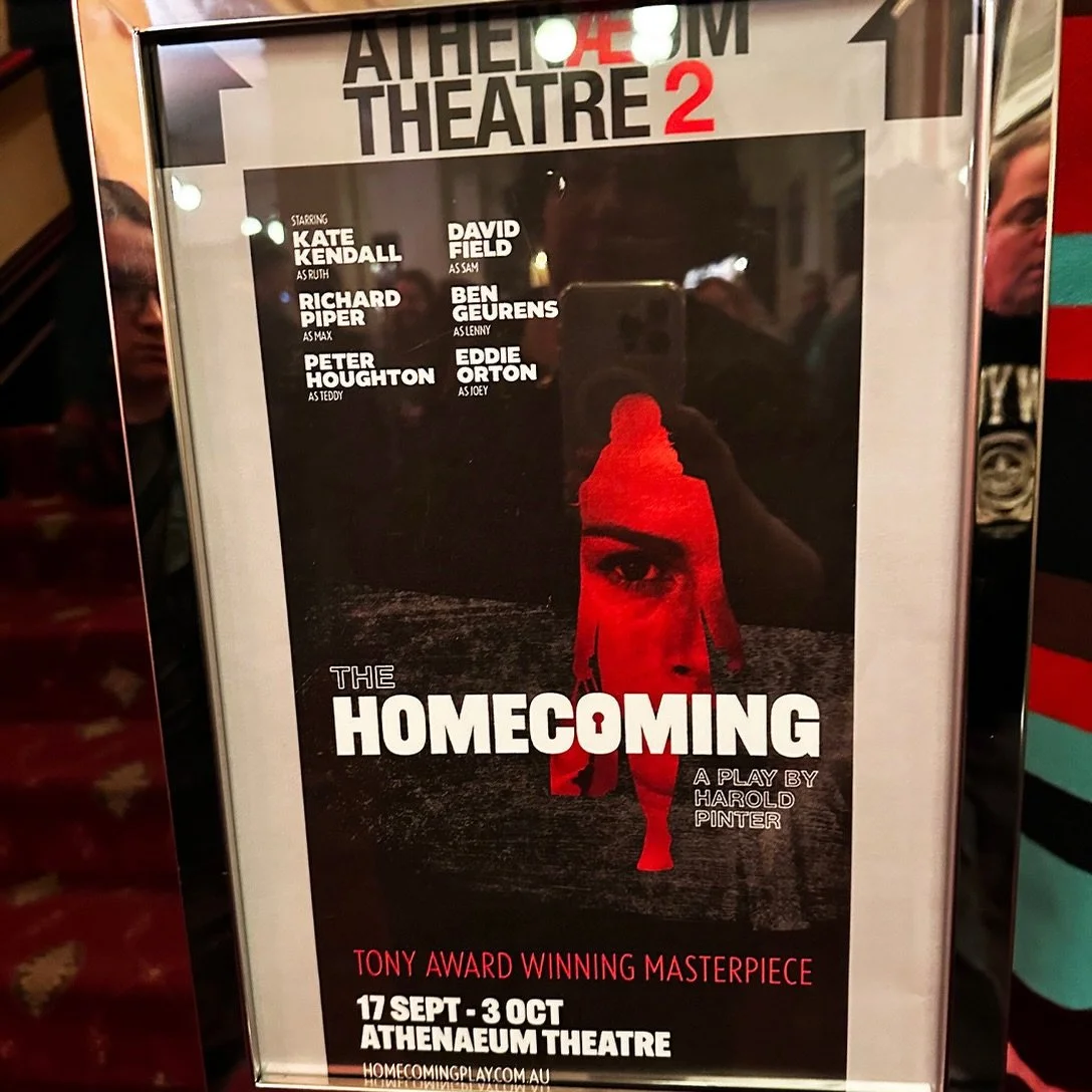 #melbourne REVIEW - Harold Pinter&rsquo;s Multi Award Winning drama The Homecoming at the Athenaeum Theatre now until 3rd October 2026.

Renata and Anastasia were invited at the opening night of The Homecoming last night and thoroughly enjoyed the sh