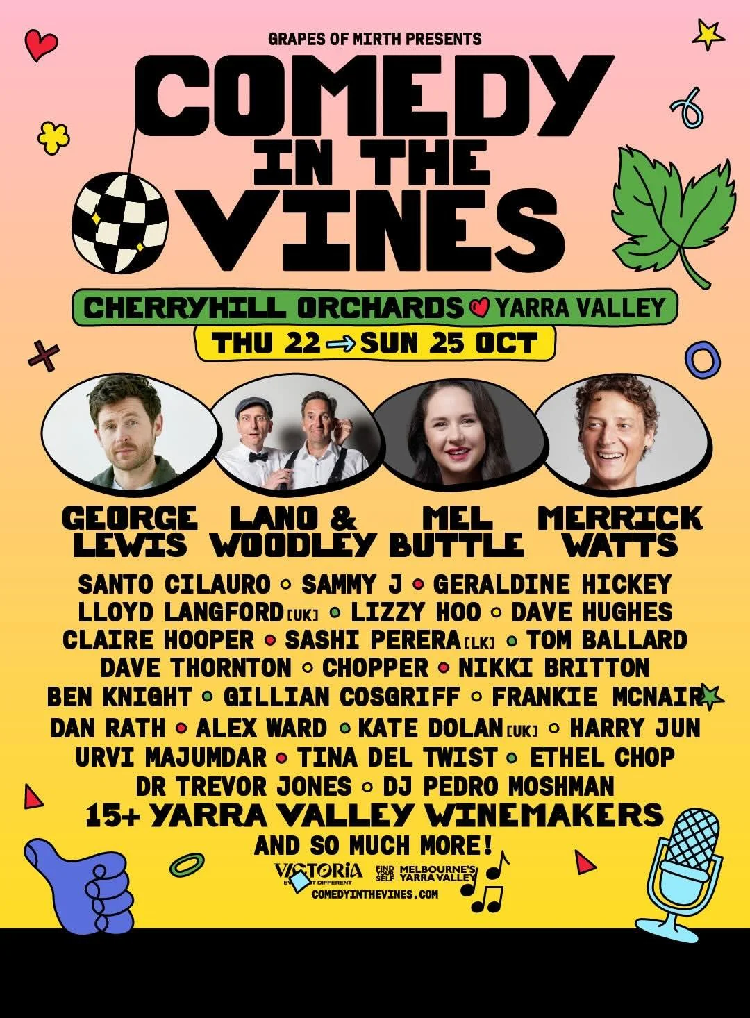 Comedy in the Vines: Comedy and Wine Festival
