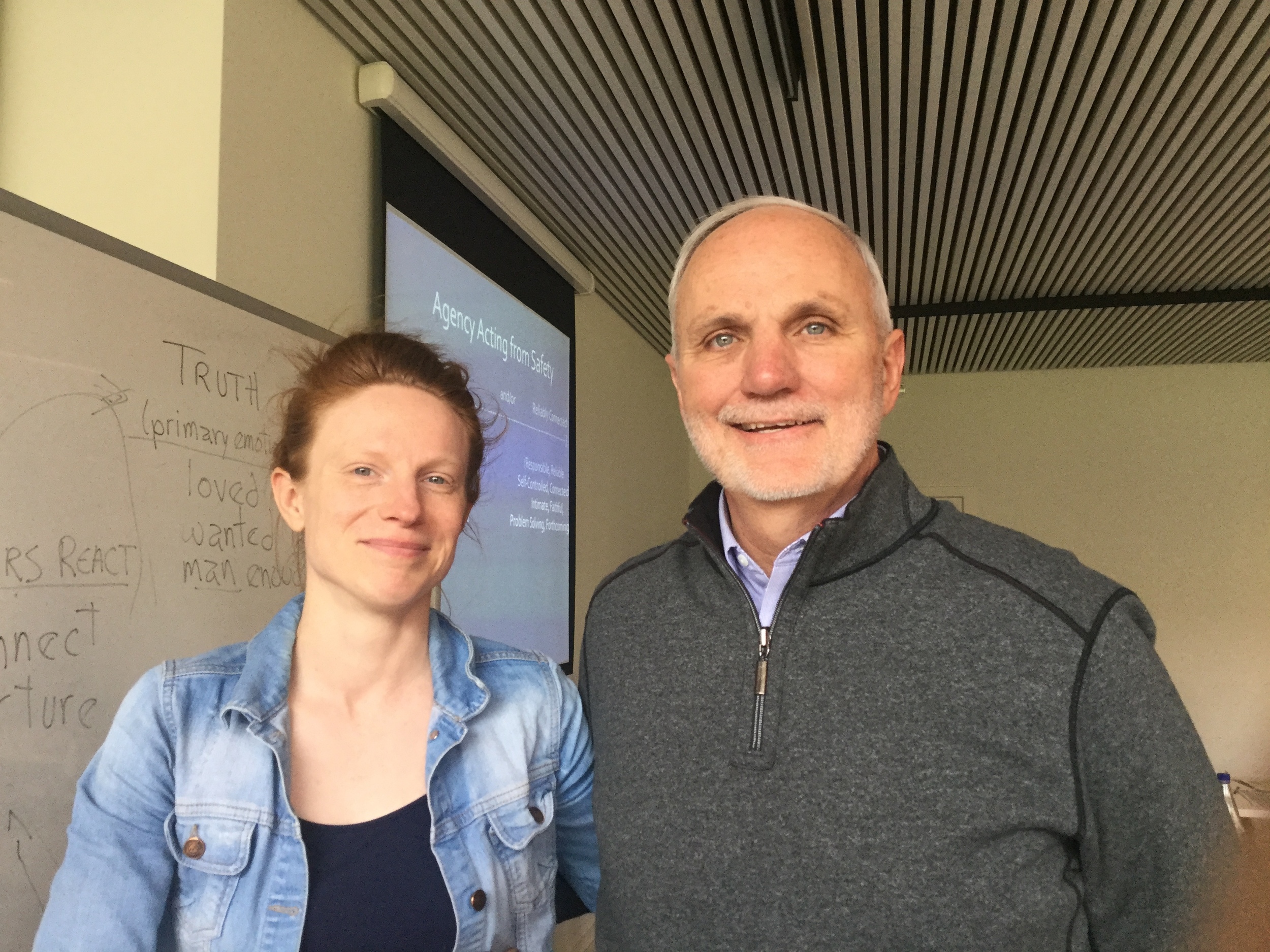 Met relatietherapeut Terry Hargrave, april 2016