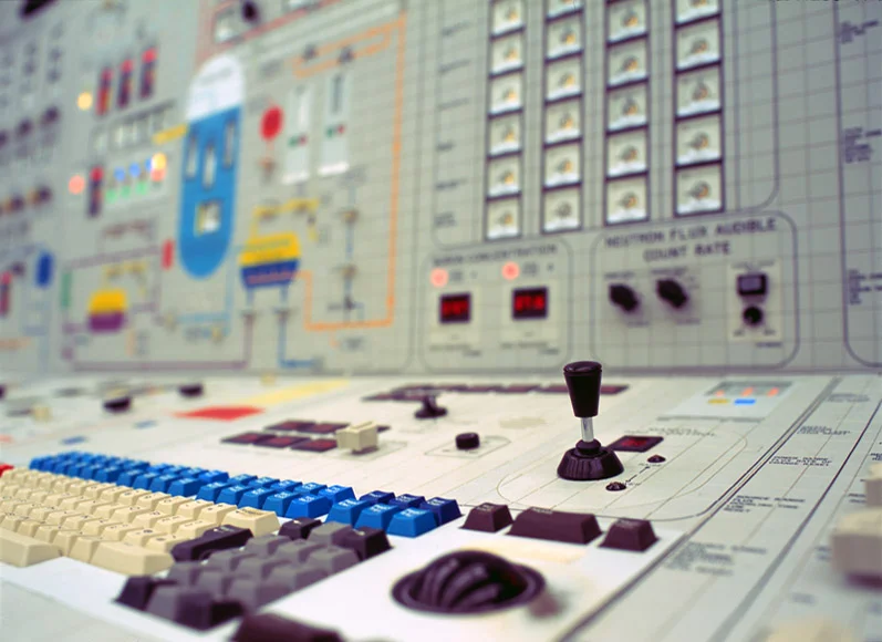 Sizewell B reactor control room simulator