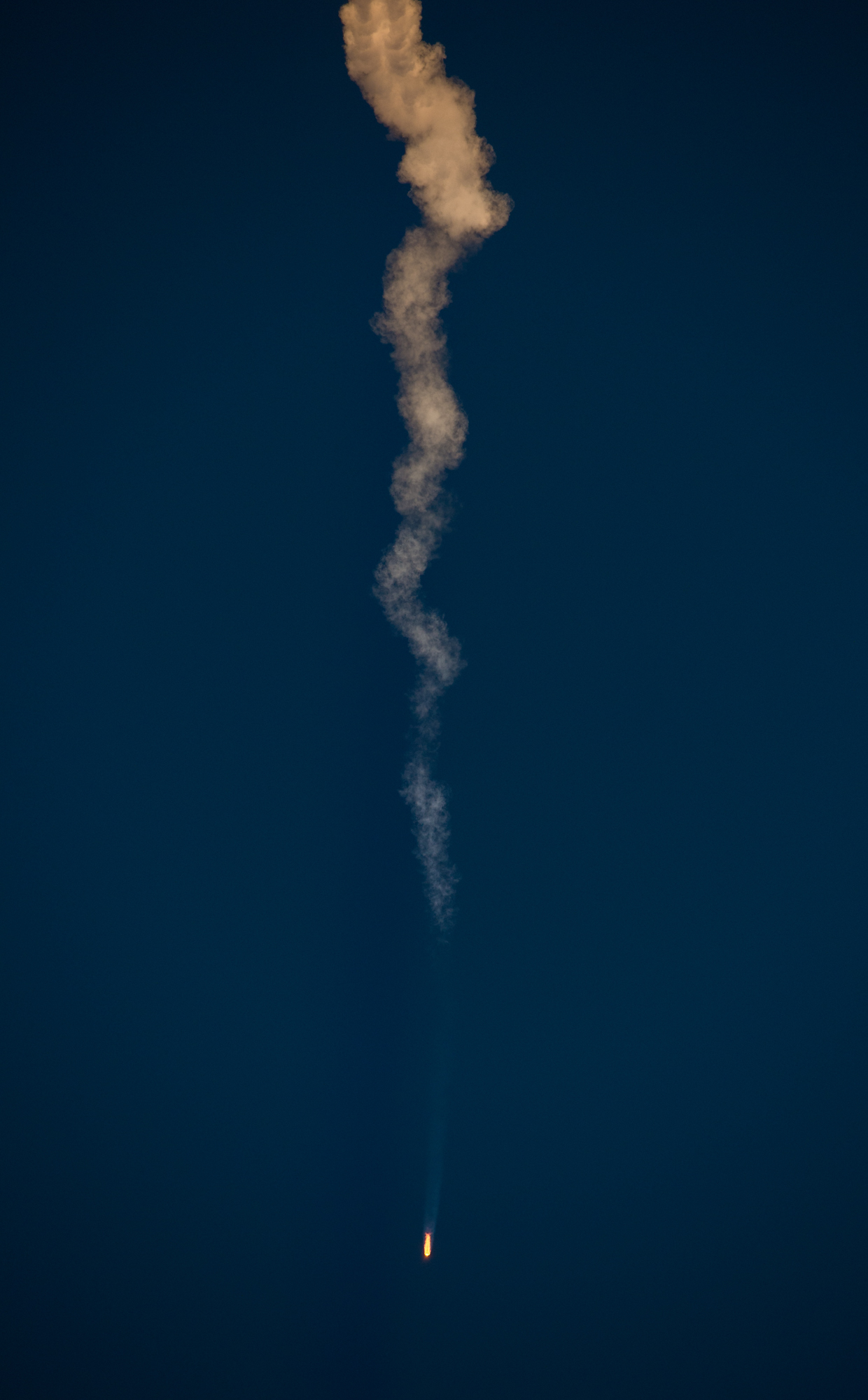  The Soyuz TMA-05M rocket launches from the Baikonur Cosmodrome in Kazakhstan on Sunday, July 15, 2012 carrying Expedition 32 Soyuz Commander Yuri Malenchenko, NASA Flight Engineer Sunita Williams and JAXA (Japan Aerospace Exploration Agency) Flight 