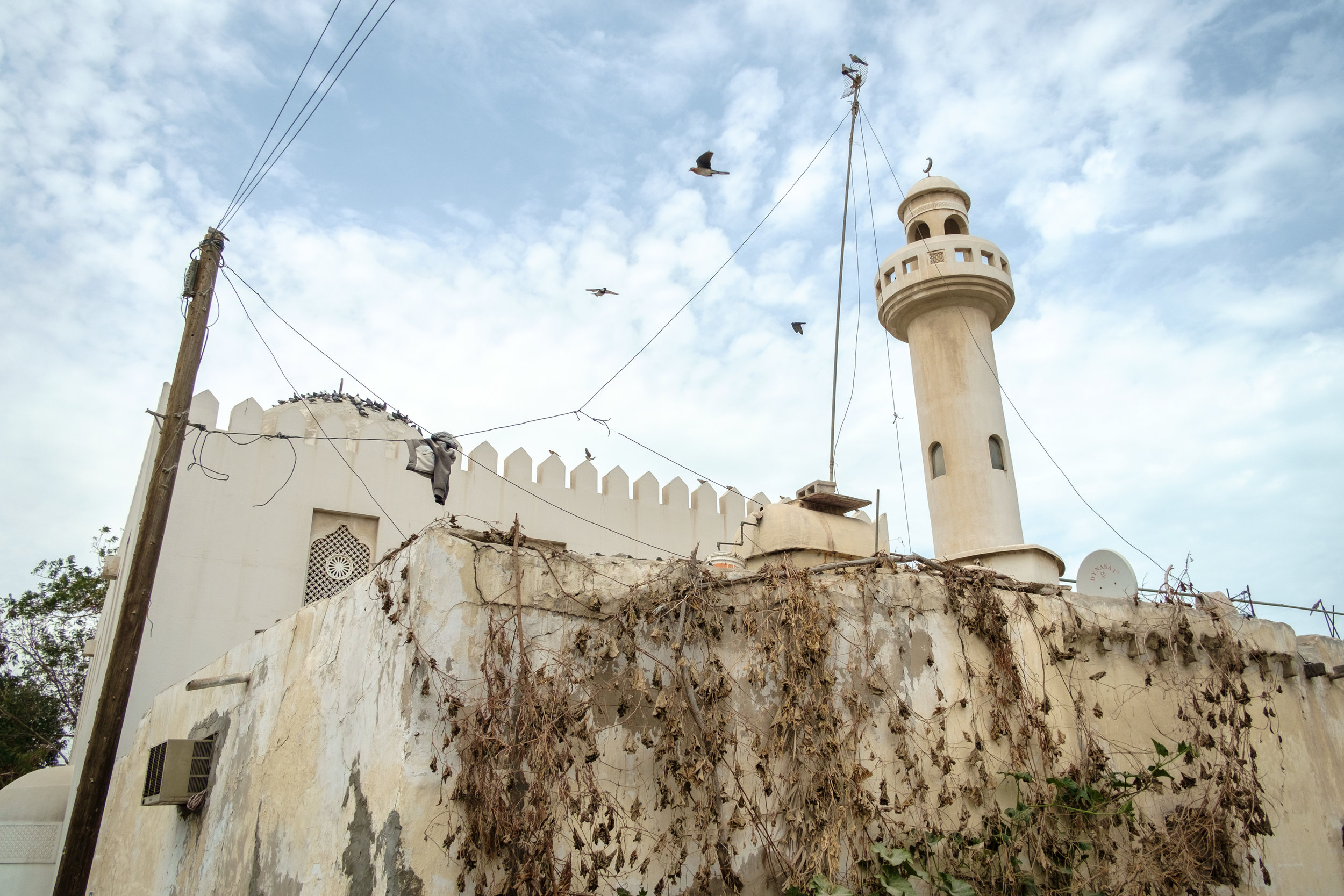  A mosque is seen in the old Musheireb neighborhood of central Doha. Much of this neighborhood has been torn down, and the residents forcibly removed, in order to build the New Msheireb development. Qatar is in a race to revitalize and modernize in t