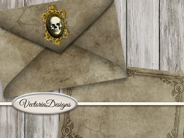 printable halloween design pack vectoriadesigns halloween envelopes