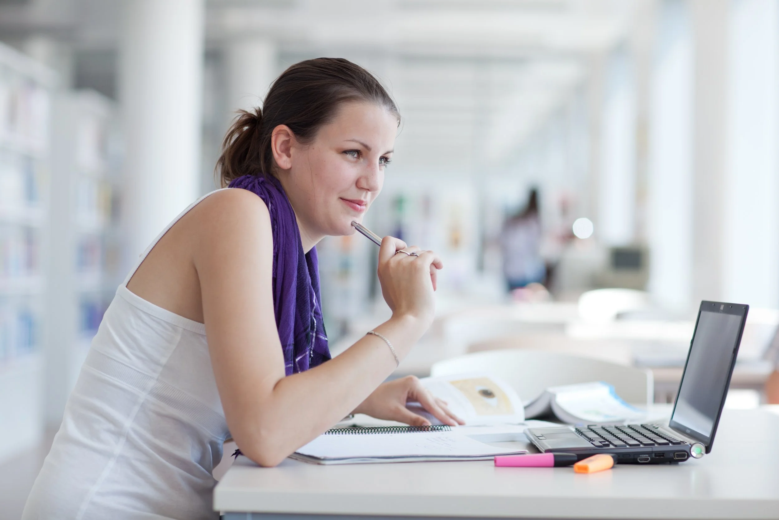Young Woman Working on Laptop.JPG