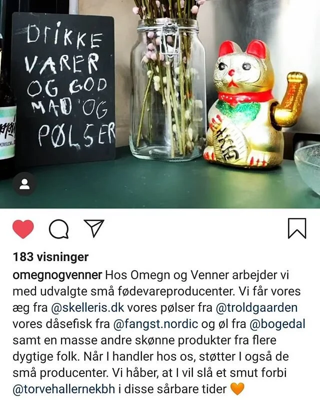 Omegn i Torvehallerne har Bøgedal - det er vigtigt at huske. vi skal nyde alt hvad vi kan lige nu - det er godt for os alle på den lange bane - så vil vi også være her når alt det her holder op. 
#boegedal #artisanbeer #øl #danskøl #beer #vintagebeer #gravitybeer #godtøl #fritfaldsbryggeri #gravity #manmade #håndlavet #vejle #craftbeer #specialøl #omegntorvehallerne