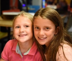 Abigail Werbel and Isabella Pizzo of Far Hills