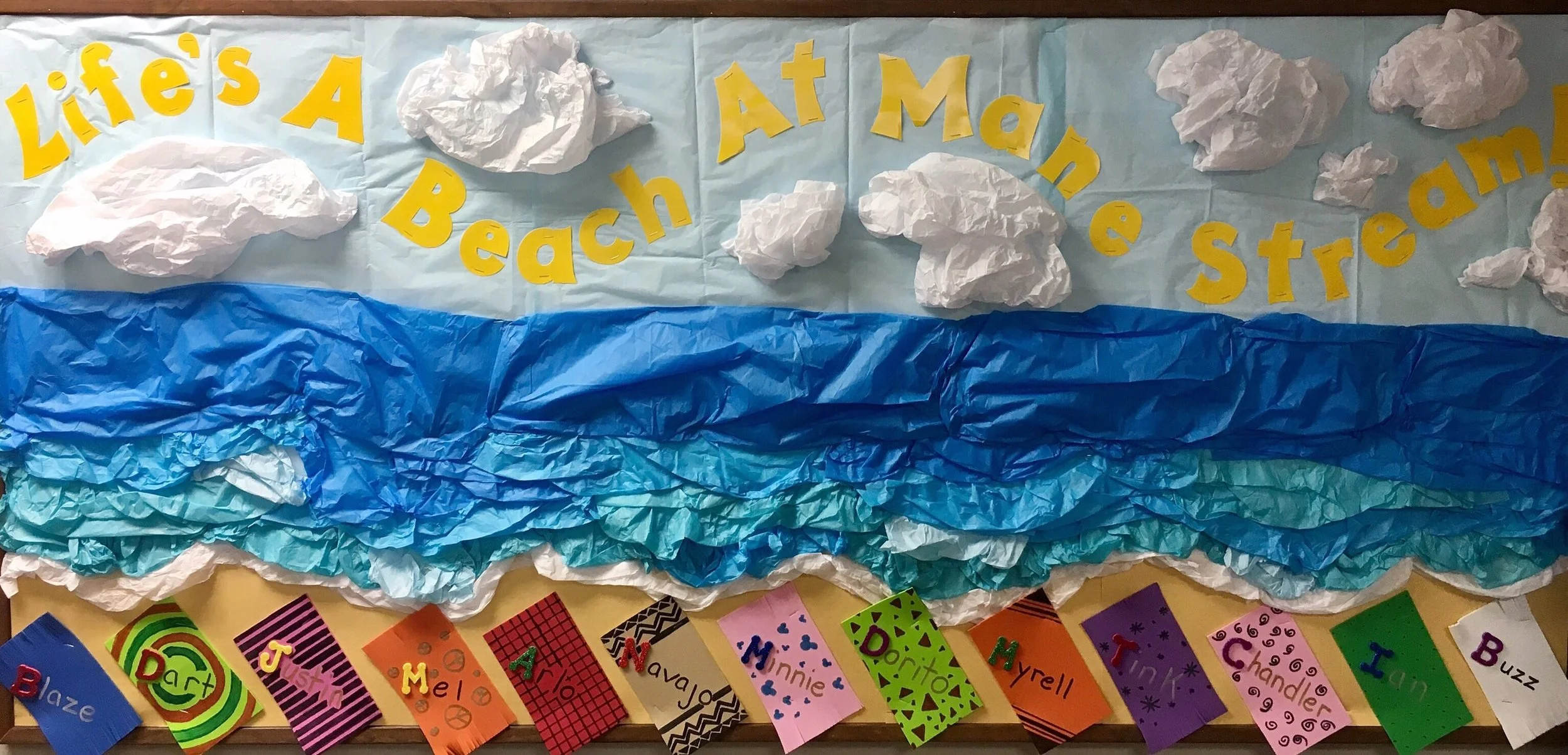 Life's a Beach at Mane Stream! Each of the herd has their own specially designed each blanket.