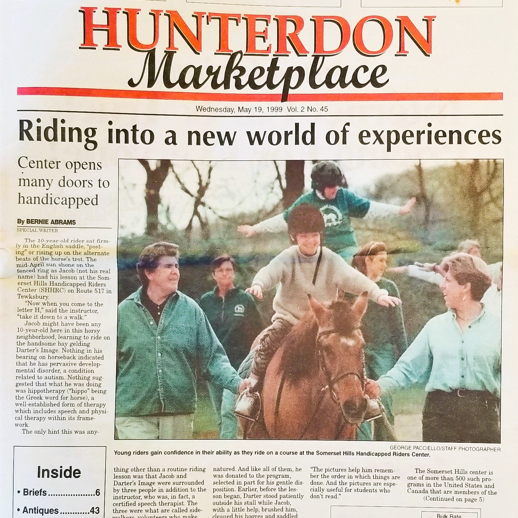 Hunterdon Marketplace Article - May 1999.jpg