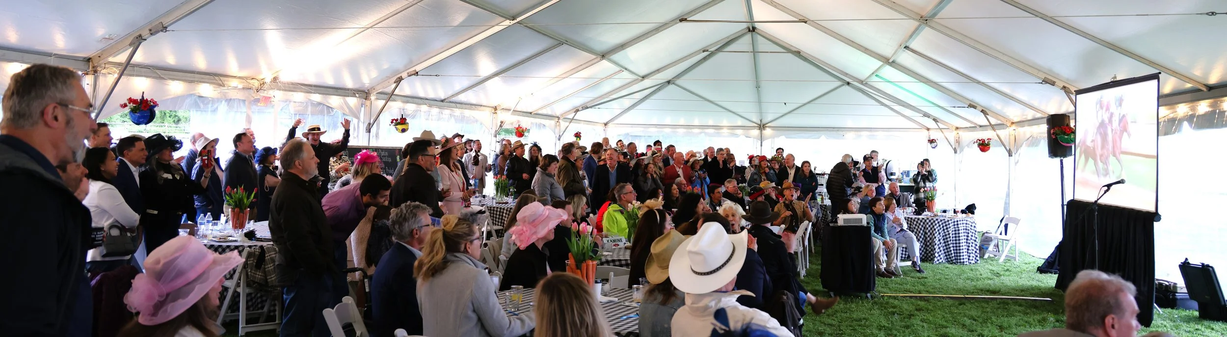 Party in the Paddock: A Triumph Despite the Drizzle