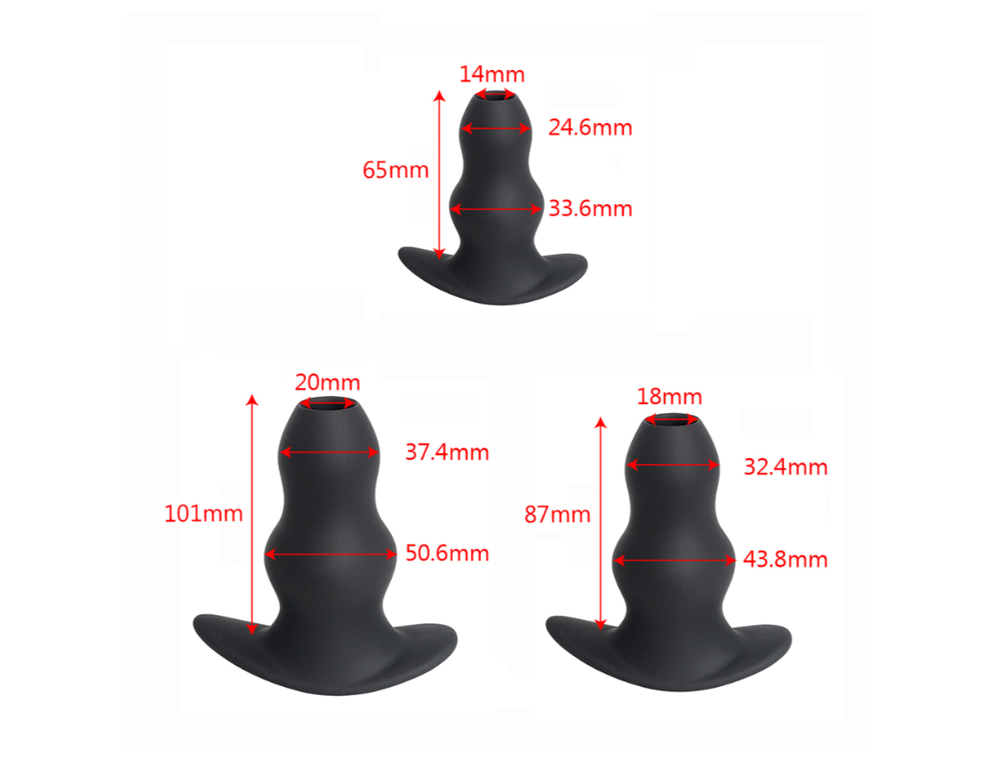 Tunnel Plug - 3 SIZES Touch of Fur Tunnel Plug - 3 SIZES Touch of Fur