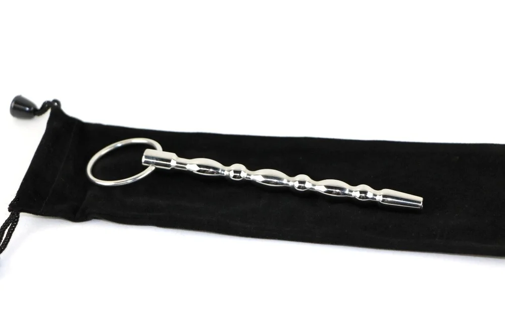 Hollow Urethral Sound/Penis Plug **PP-50** Touch of Fur Hollow Urethral Sound/Penis Plug **PP-50** Touch of Fur