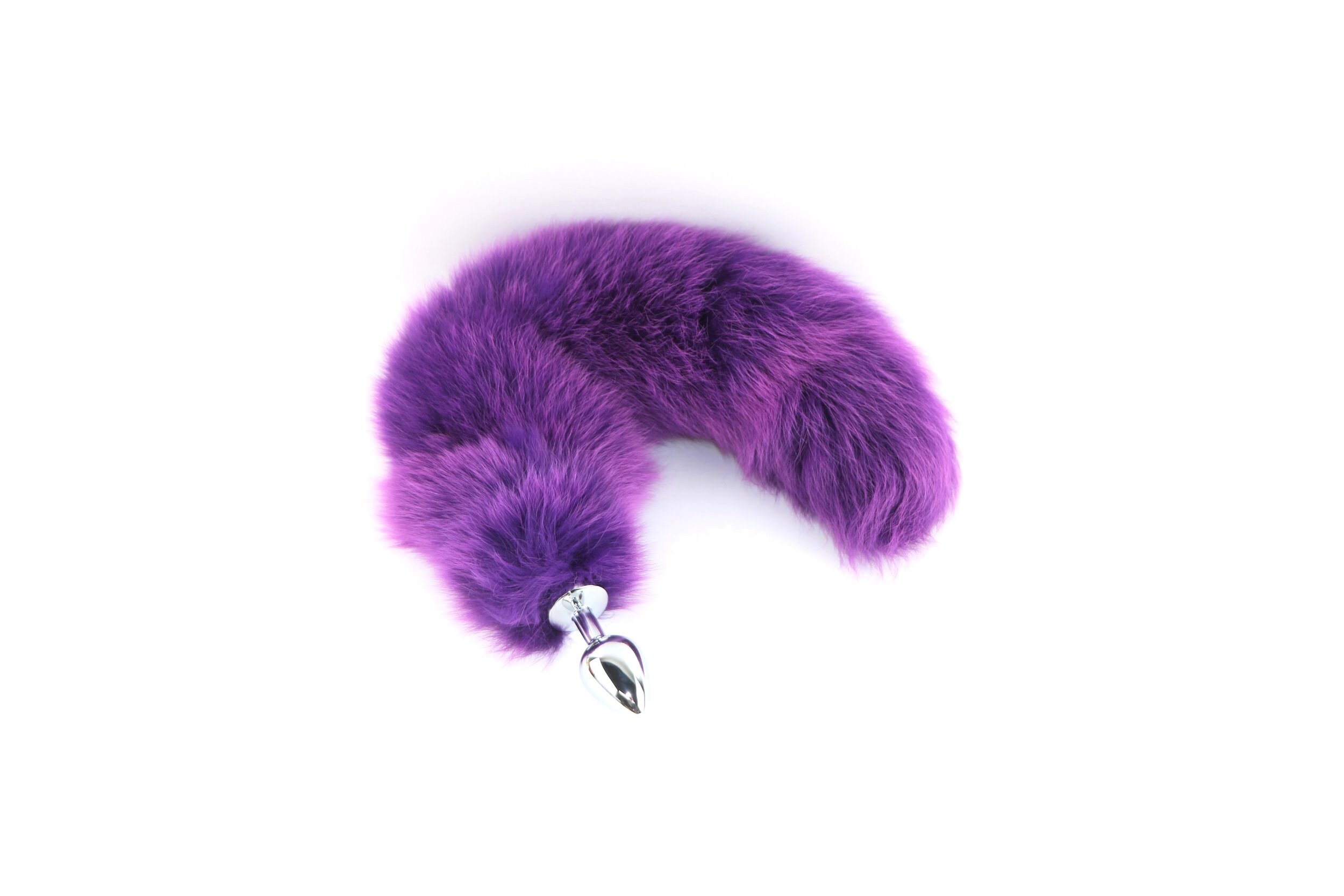 DYED VIOLET FOX TAIL 
