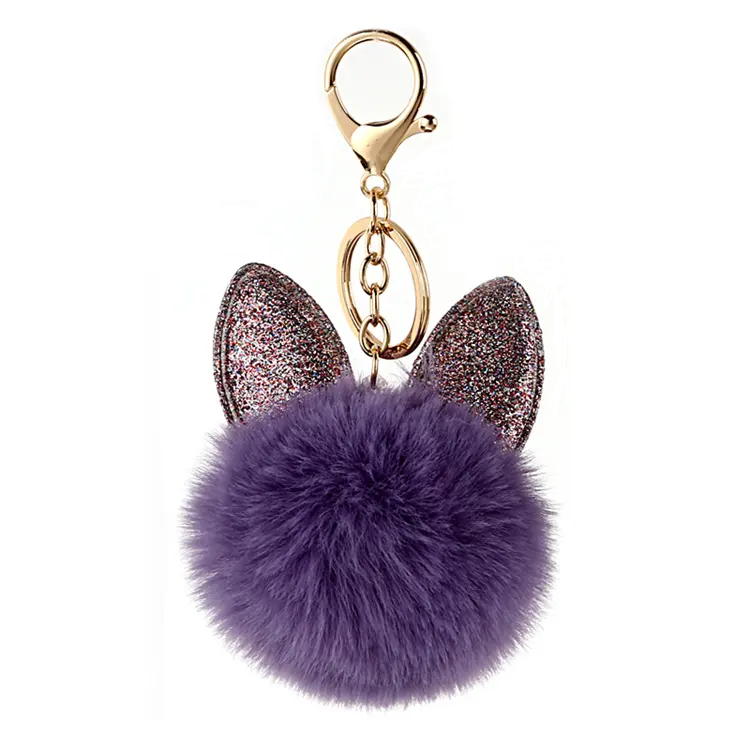 Lavender Fur Cat Keychain.png
