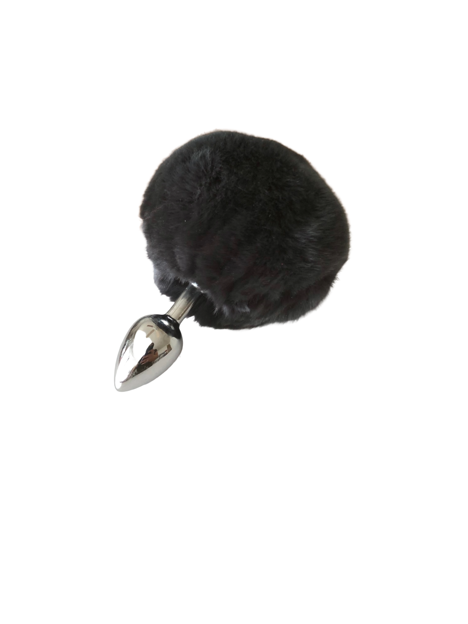 Charcoal Grey Rex Bunny Tail.png