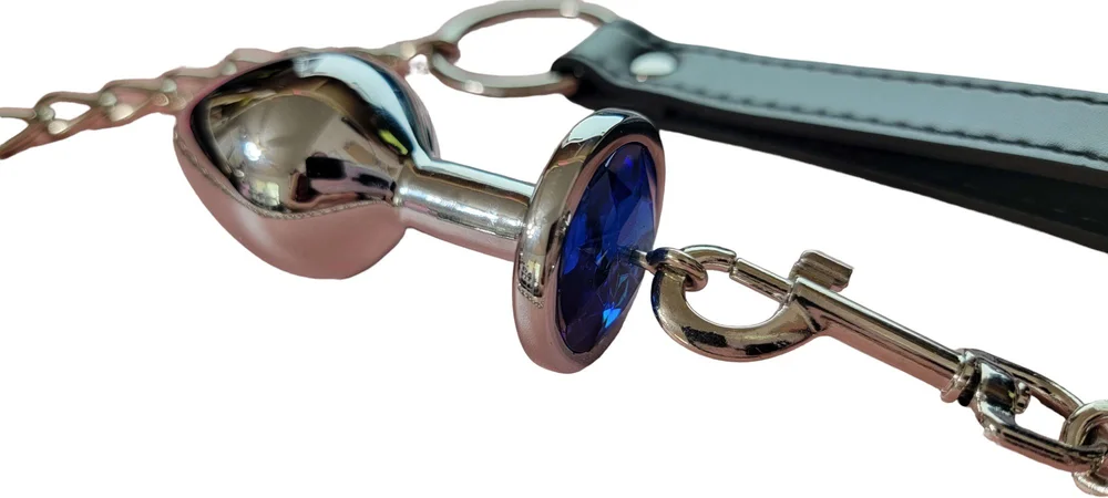 anal plug leash Amazon.com: Anal Butt Plug Stainless Steel Hollow Anus Plug with Leash  Chain Dilator Expender Cleansing Stimulation Masturbation Training BDSM  Bondage Sex Toy (Brown) : Health & Household main image 0