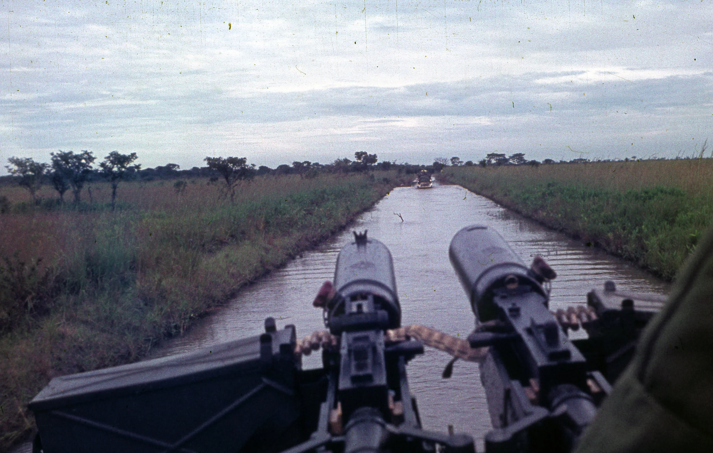 "Tittade man bakåt, såg det ut som man åkte i en snabb motorbåt ."