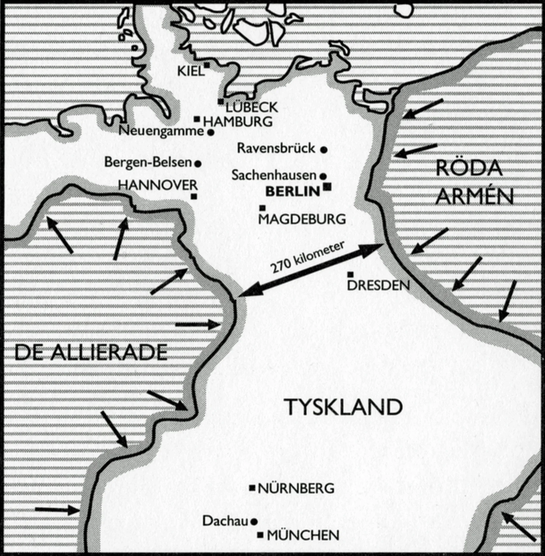 Karta tagen från Löjtnant Hallquists dagbok