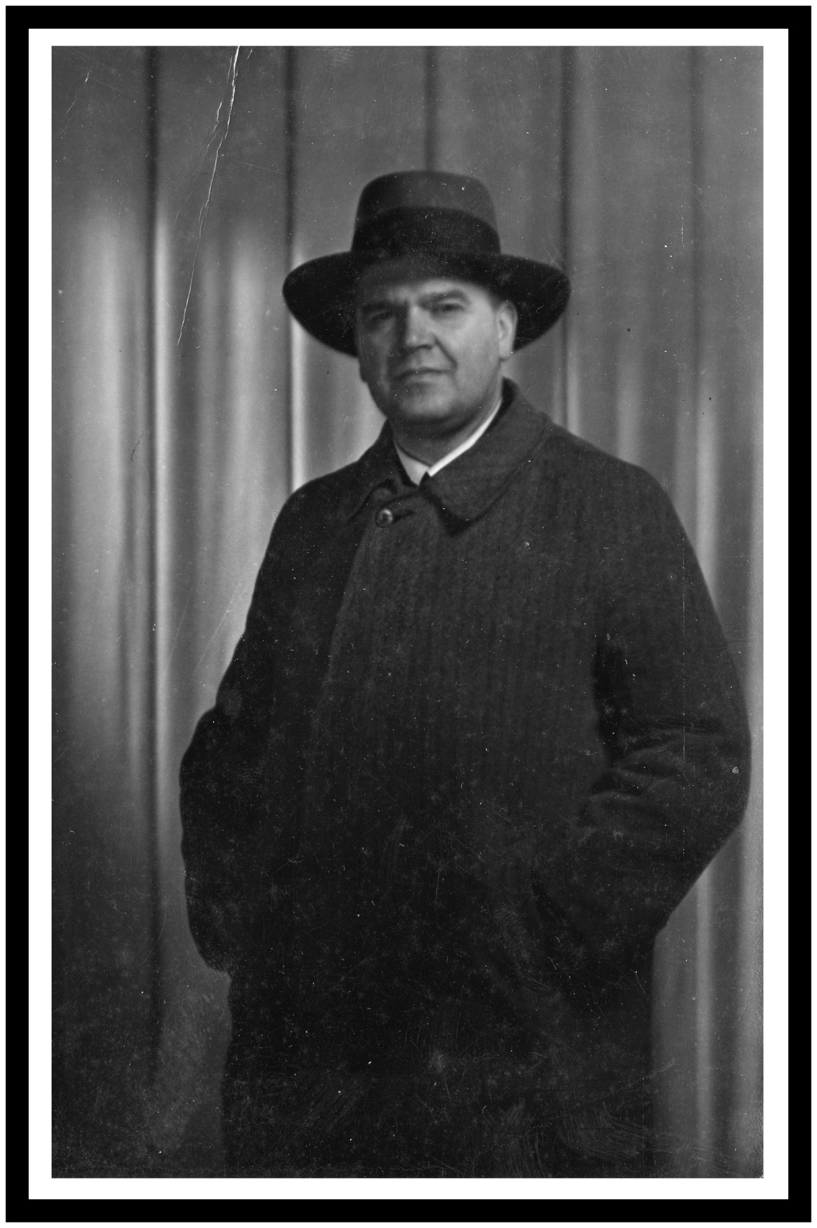 Gösta Lundin, foto från Fredsarkivet