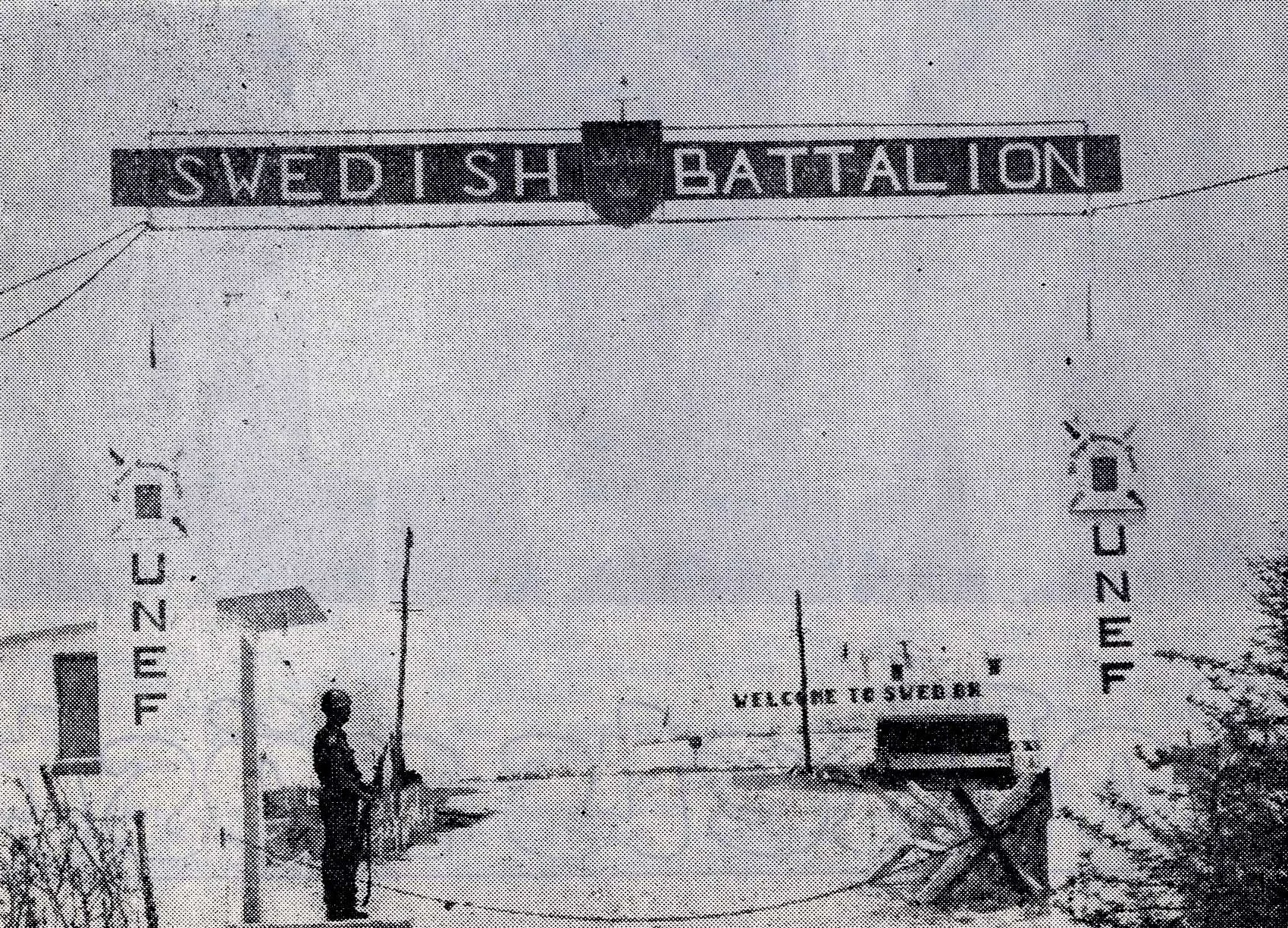 Spökbilden som hittades när bataljonsfotografens filmrulle skulle framkallas / Foto: ur Sandpappret