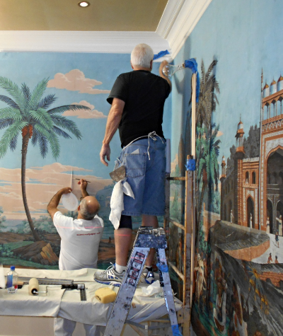 Installation and touch up